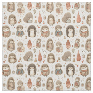 Tissu Charme Spikey : Whimsy Hedgehog
