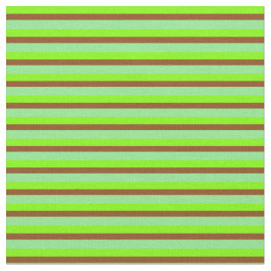 Tissu Chartreuse, Brown et verte légère
