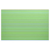 Tissu Chartreuse, ciel clair bleu et rouge foncé (Yard)