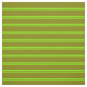 Tissu Chartreuse et Motif à rayures vertes (Échantillon)