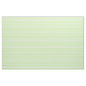Tissu Chartreuse et Motif blanc de Stripes (Yard)