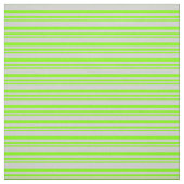 Tissu Chartreuse et Motif gris clair (Échantillon)