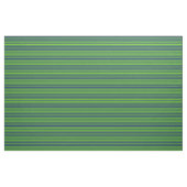 Tissu Chartreuse et rayures bleu foncé (Fat Quarter)