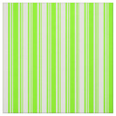 Tissu Chartreuse et rayures cyanes légères (Échantillon)