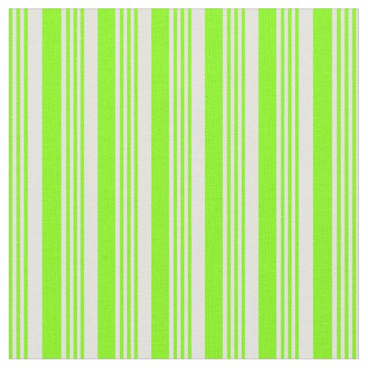 Tissu Chartreuse et rayures de couleur cyan clair (Fermer)