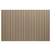 Tissu Chartreuse et rayures pourpres (Yard)