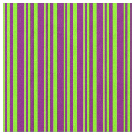Tissu Chartreuse et rayures pourpres (Fermer)