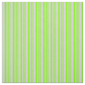 Tissu Chartreuse & Motif gris clair (Échantillon)