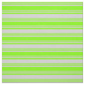 Tissu Chartreuse & Motif gris clair (Échantillon)