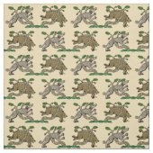 Tissu Chasse aux sangliers médiévaux (Échantillon)