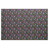 Tissu chat alien disco espace extra-atmosphérique léopar (Yard)