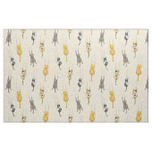 Tissu Chat autorisé (grande échelle) (Yard)