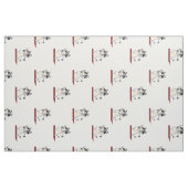 Tissu chat avec couteau (Fat Quarter)