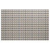 Tissu chat blanc aux yeux bleus (Fat Quarter)