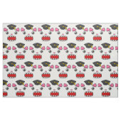 Tissu Chat de diplômes supérieurs (Fat Quarter)