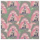 Tissu Chat d'échecs (Échantillon)