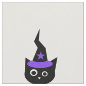 Tissu + Chat d'Halloween + (Fermer)