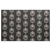 Tissu Chat d'Halloween, chat Vampire (Fat Quarter)