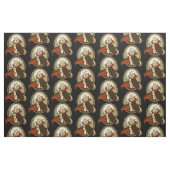 Tissu Chat d'Halloween, Comte Catula (Fat Quarter)