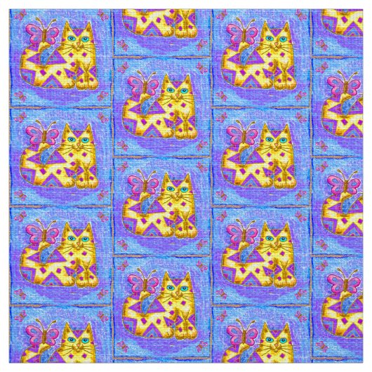 Tissu Chat diamant (Échantillon)