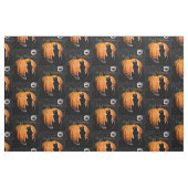 Tissu Chat heureux de Halloween (Fat Quarter)
