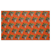 Tissu Chat mexicain avec le sombrero (Fat Quarter)