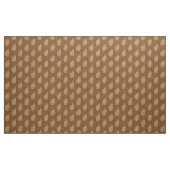 Tissu Chat moderne du milieu du siècle, beige et Brown c (Yard)