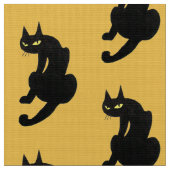 TISSU CHAT NOIR (Fermer)