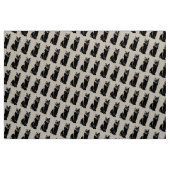 Tissu Chat noir (Yard)