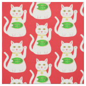Tissu Chat Oriental Lucky (Échantillon)