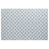 Tissu Chat Siamese Blue Eyed face Motif d'art graphique (Fat Quarter)