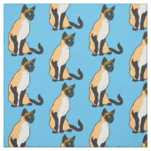 Tissu Chat siamois (Échantillon)