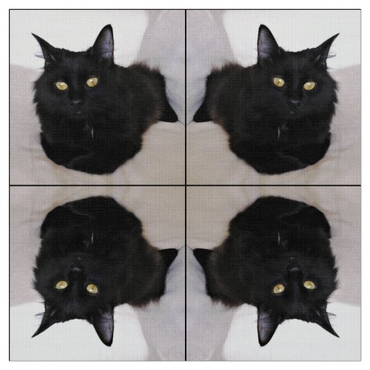 Tissu Chat sur le divan (Échantillon)