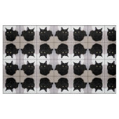 Tissu Chat sur le divan (Fat Quarter)