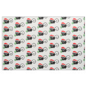 tissu chat xmas père Noël (Fat Quarter)