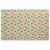 Tissu Châtaignes et motif sans couture de hérisson (Fat Quarter)
