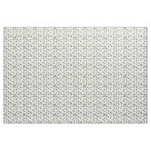 Tissu Chatons bleus et poissons rouges (Yard)