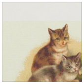 Tissu chatons victoriens (Fermer)