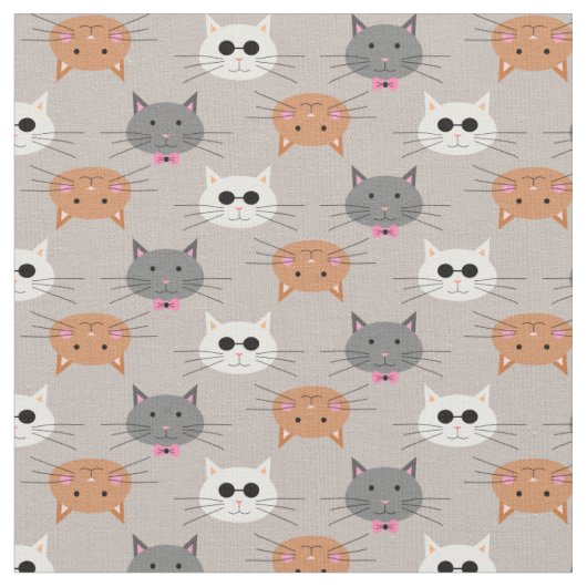 Tissu Chats (Fermer)