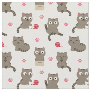 Tissu Chats