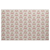 Tissu Chats abyssins Roses (Fat Quarter)