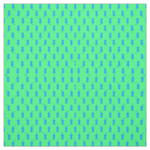 Tissu Chats bleus fantaisistes Fun Forever Lime vert