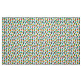 Tissu Chats dans les pots à fleurs (Fat Quarter)