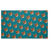 Tissu : Chats de gingembre (Fat Quarter)