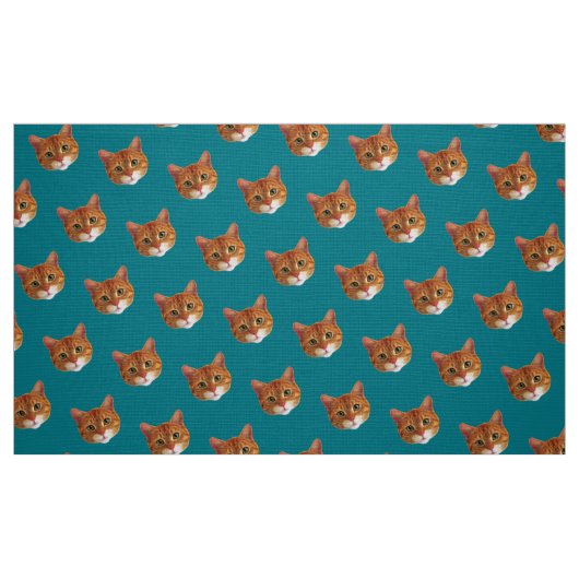 Tissu : Chats de gingembre (Fat Quarter)