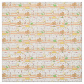 Tissu Chats mignons (Échantillon)