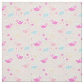 Tissu Chats mignons aux sirènes (Échantillon)