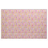 Tissu Chats mignons avec les coeurs affectueux (Fat Quarter)