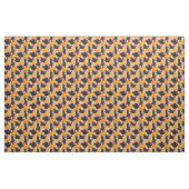 Tissu Chats noirs et citrouilles (Yard)