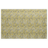 Tissu chatte ocre jaune (Yard)